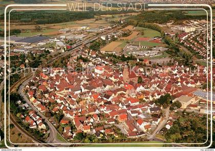 Weil der Stadt Fliegeraufnahme