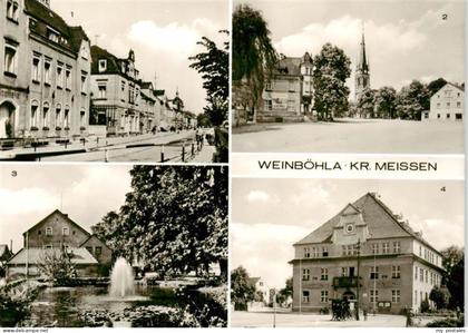 Weinboehla Bahnhofstrasse Kirchplatz Anlagen am Kirchplatz Karl Liebknecht Platz