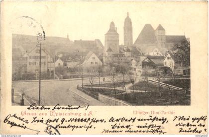 Weissenburg - Ellinger Thor Parthie