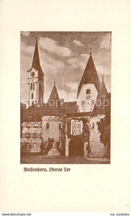 Weissenhorn Neu-Ulm Bayern Oberes Tor Kirche