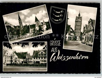 Weissenhorn Neu-Ulm Bayern Stadtturm Kirchen