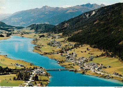 Weissensee Kaernten AT Fliegeraufnahme