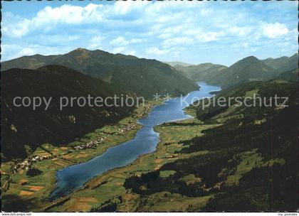 Weissensee Kaernten Fliegeraufnahme