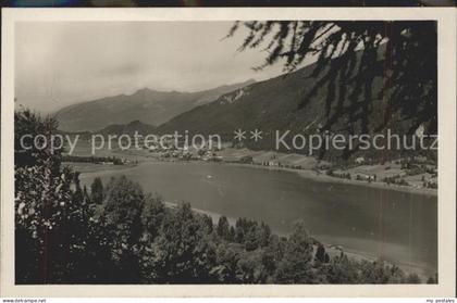 Weissensee Kaernten Seepanorama