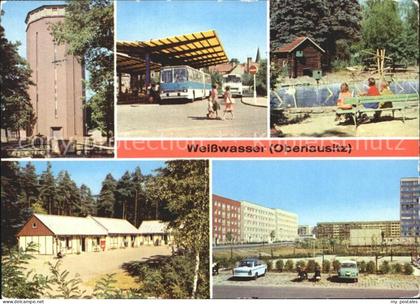 Weisswasser Oberlausitz Wasserturm Busbahnhof Tierpark