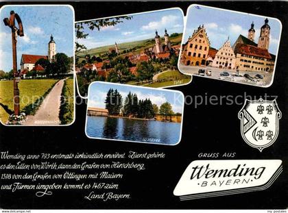 Wemding Waldsee Wallfahrtskirche Total Marktplatz