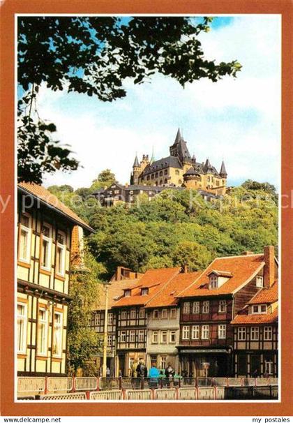 Wernigerode Harz mit Feudalmuseum Schloss Wernigerode