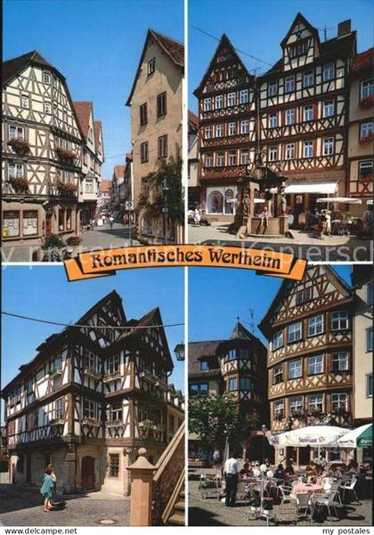 Wertheim Main Fachwerkhaeuser