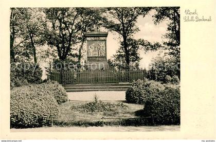 Wesel Rhein Schill-Denkmal