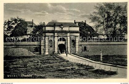 Wesel Rhein Zitadelle