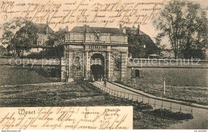 Wesel Rhein Zitadelle