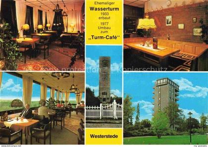 Westerstede Ammerland Niedersachsen Wasserturm Turm-Café Restaurant Innenraum Ho