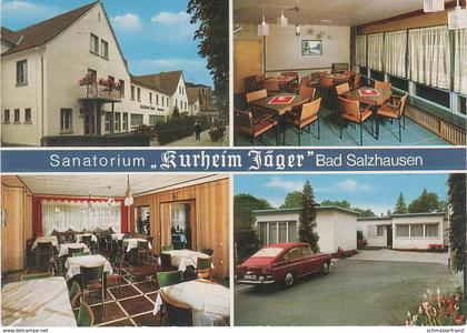 AK Bad Salzhausen Sanatorium Kurheim Jäger a Geiß Nidda Kohden Harb Borsdorf Unter Ober Widdersheim Schmitten Echzell