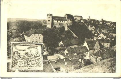 Wettin Wettin-Loebejuen Burg Wettin  x 1920