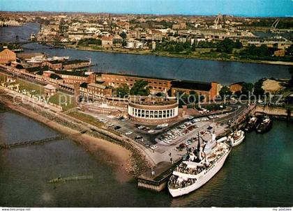 Wilhelmshaven Strandhalle MS Wilhelmshaven Fliegeraufnahme