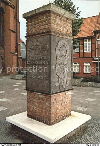 Winsen Luhe Johnann Peter Eckermann Denkmal
