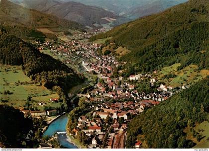 Wolfach Schwarzwald Fliegeraufnahme