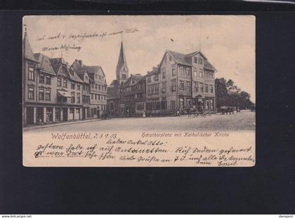 Dt. Reich AK Wolfenbüttel Harzthorplatz
