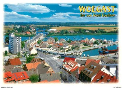 Wolgast Mecklenburg-Vorpommern Fliegeraufnahme