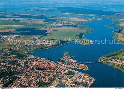 Wolgast Mecklenburg-Vorpommern Fliegeraufnahme Peenemuendung