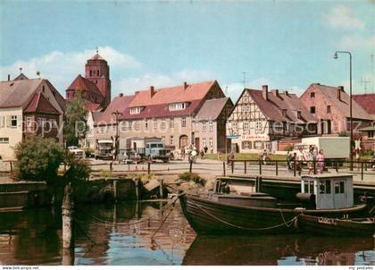 Wolgast Mecklenburg-Vorpommern Partie am Hafen