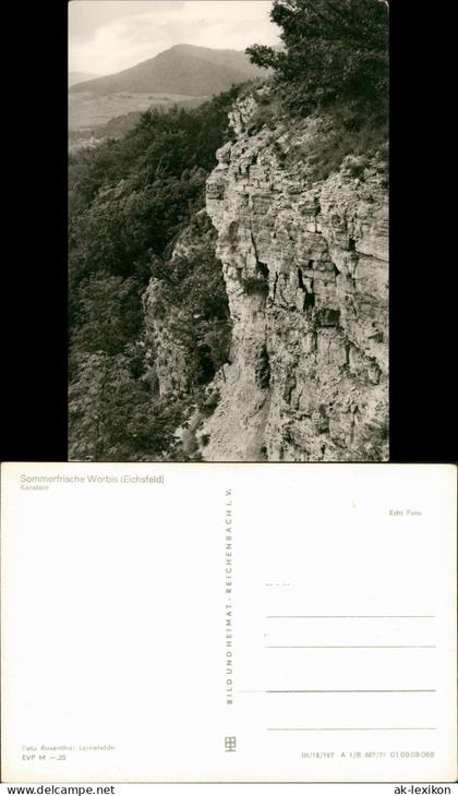 Ansichtskarte Worbis-Leinefelde-Worbis Kanstein 1975