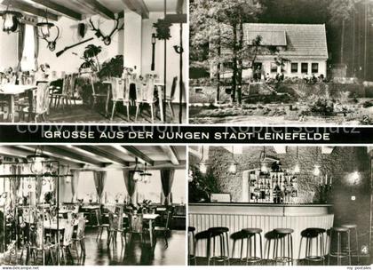Leinefelde-Worbis Konsum Waldklause Koehlersgrund Jaegerzimmer Bauernstube Bar