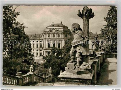 WueRZBURG Bayern Residenz Putte Hofgarten