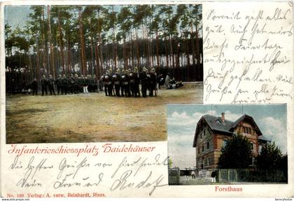 Zeithain - Infanterieschiessplatz Haidehäuser
