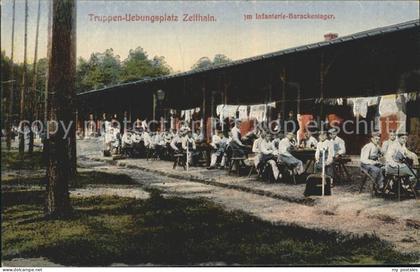 Zeithain Truppenuebungsplatz Infanterie Barackenlager