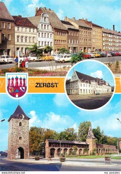 Zerbst Markt Max Sens Oberschul Magdeburger Tor