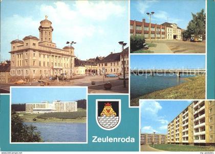 Zeulenroda FDGB Erholungsheim Talsperre Zeulenroda Kreiskulturhaus Neubaugebiet