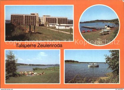 Zeulenroda-Triebes FDGB Erholungsheim Talsperre Zeulenroda Bootsverleih Strandba