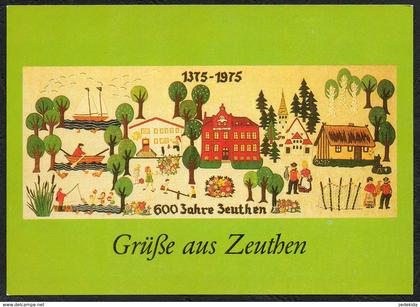 D2932 - TOP Zeuthen Jubiläumskarte - Bild und Heimat Reichenbach
