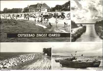 Zingst Ostseebad Zingst Boot Strand