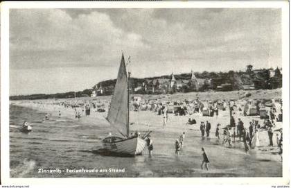 Zinnowitz Ostseebad Usedom Zinnowitz Strand x 1957