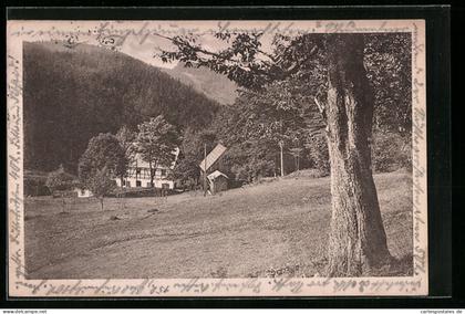 AK Ansprung bei Zöblitz, Wanderheim Hüttstadtmühle
