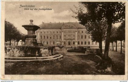 Zweibrücken - Justizgebäude- Feldpost