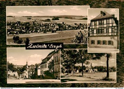 Zwoenitz Panorama Fachwerkhaus Ortspartien