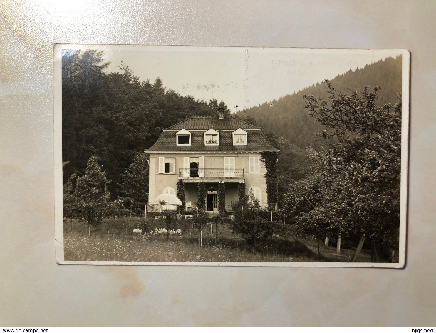 Germany Deutschland Neckartal Neckargemuend Neckargemünd Naturfreundehaus RPPC real photo 13366 post card POSTCARD