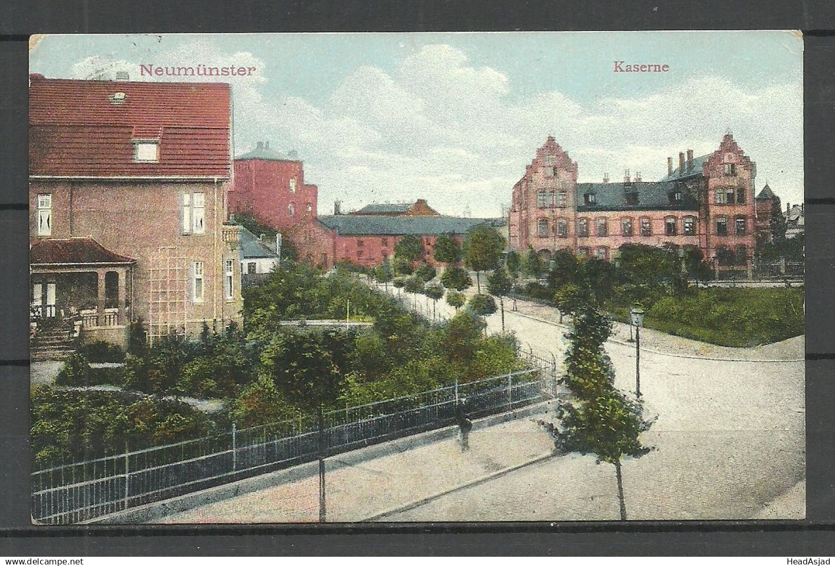 Germany Deutschland o 1918 NEUMÜNSTER Kaserne