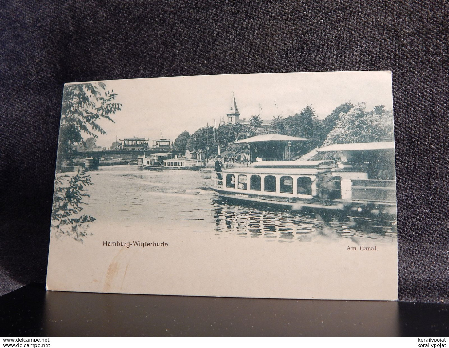 Germany Hamburg Winterhude Canal__(15116)