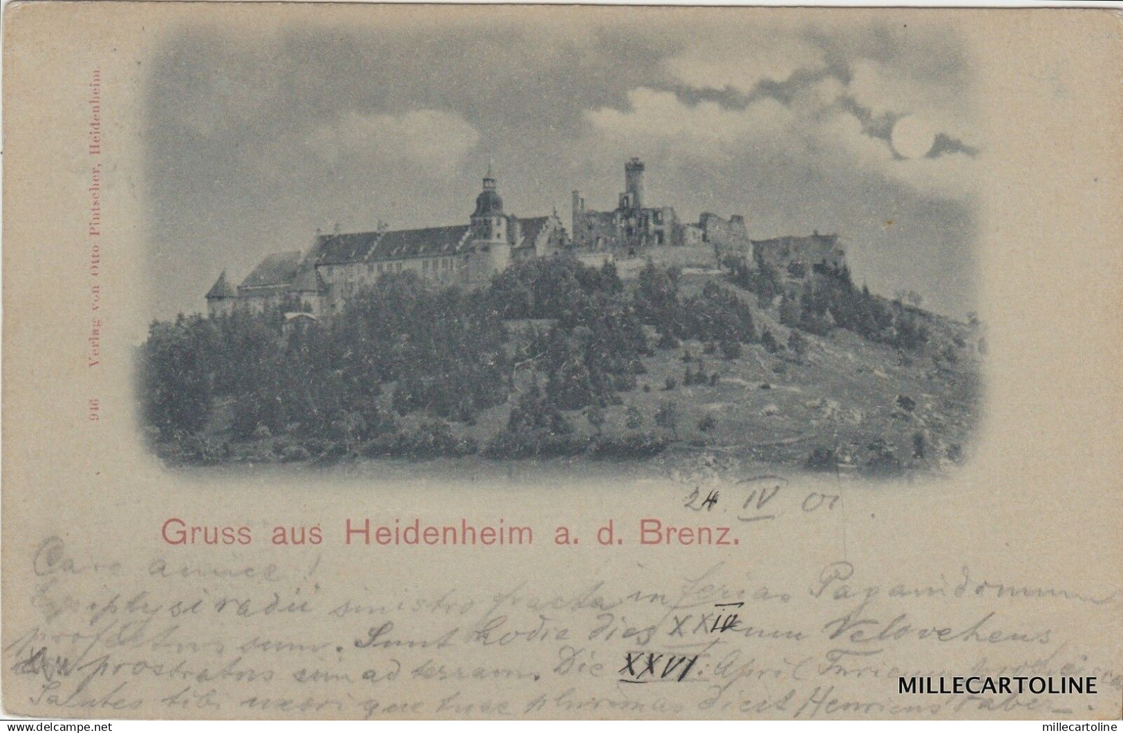 GERMANY - Heidenheim - Gruss aus Heidenheim a. d. Brenz 1901