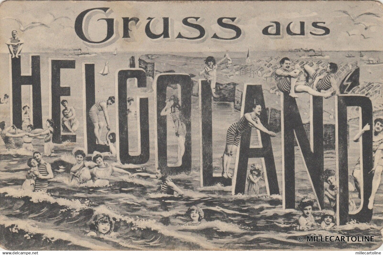 GERMANY - Helgoland - Gruss aus Helgoland