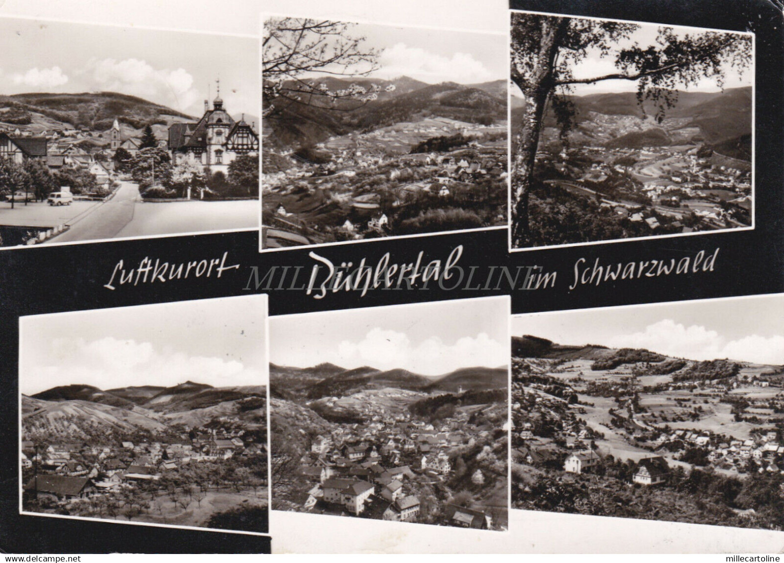GERMANY - Luftkurort Bühlertal im Schwarzwald 1972