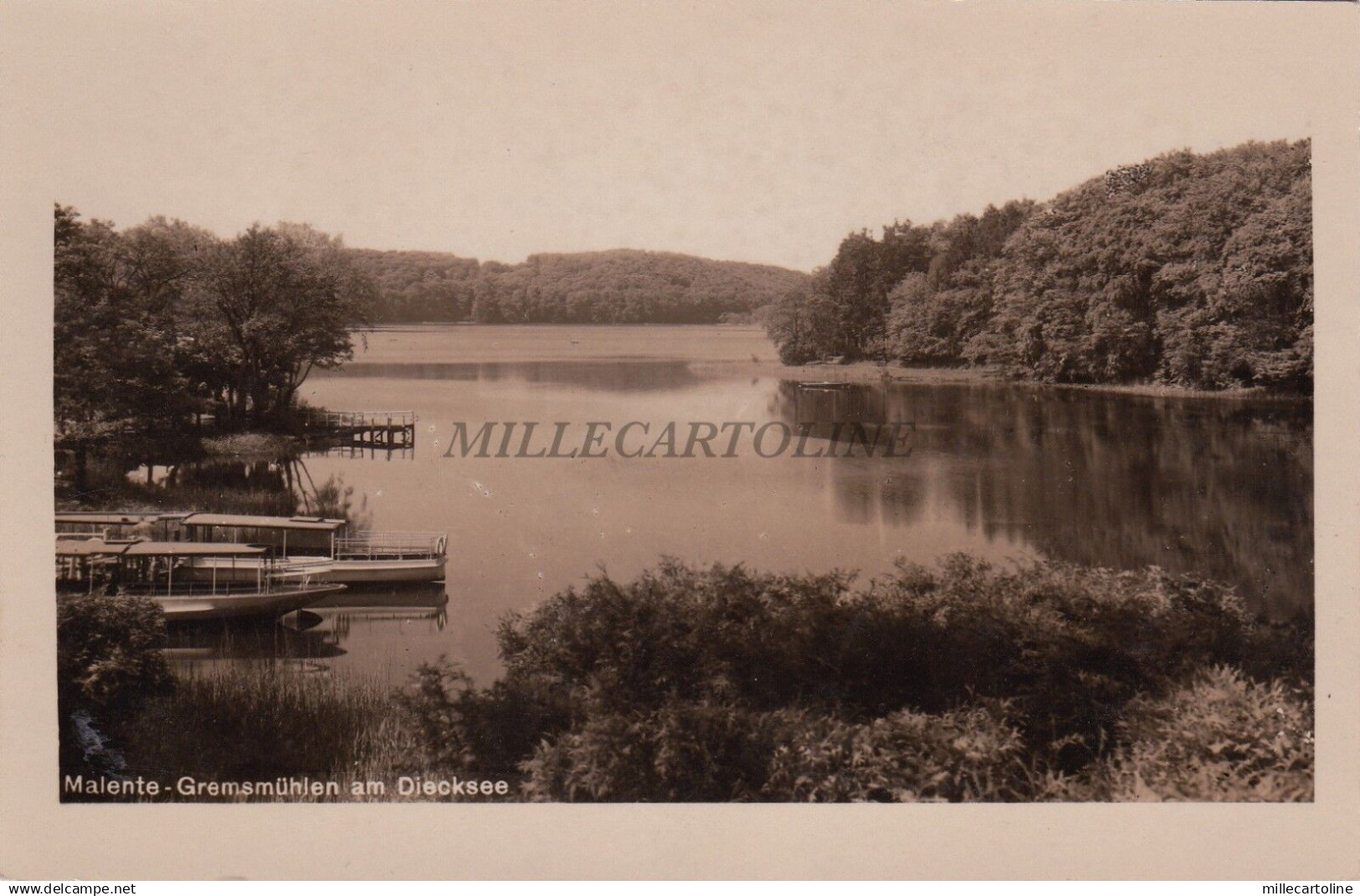 GERMANY - Malente - Gremsmühlen am Diecksee - Echte Foto