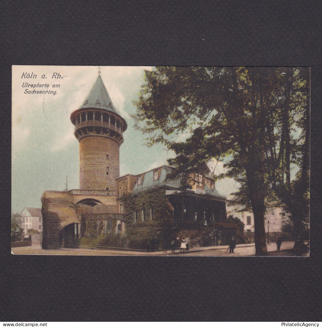 GERMANY, Postcard, Cologne, Ulrepforte, send to Denmark