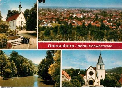 Oberachern Kirchen Panorama