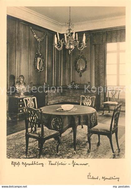 Ahrensburg Schloss Ahrensburg Sanssouci Zimmer