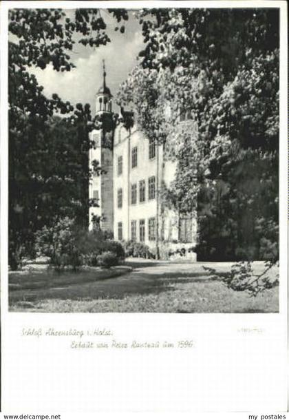 Ahrensburg Schloss x 1956
